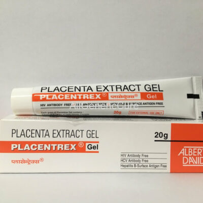Placenta extract gel for treating the deep wounds. New improved formula now works very well on deep cuts and regenerate the skin effectively.