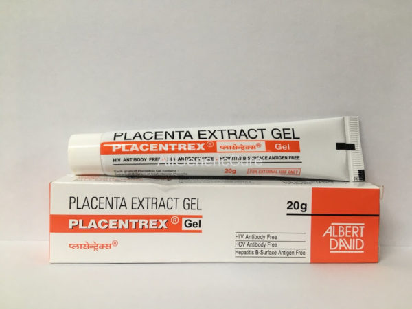 Placenta extract gel for treating the deep wounds. New improved formula now works very well on deep cuts and regenerate the skin effectively.
