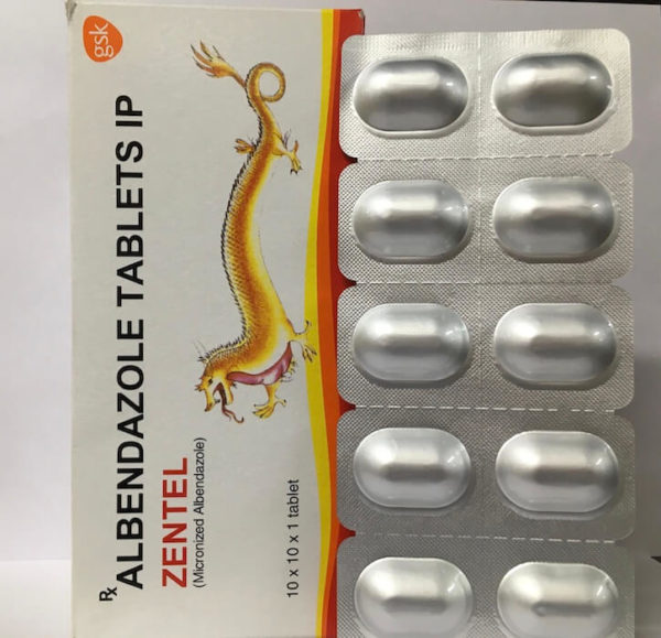 Albendazole 400 mg Tablet