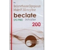 Beclate Inhaler (Beclometasone inhaler) 200 mdi