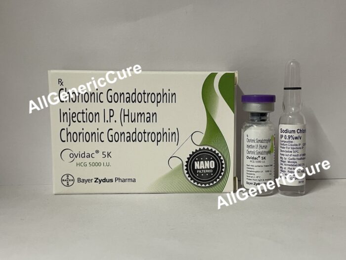 buy ovidac 5000 iu online in USA, UK at AllGenericcure.com. Ovidac injection is one of the best selling hcg injection in market. Trusted by thousands of patients