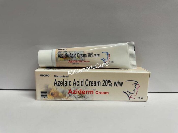 Buy Aziderm Cream 20 Azelaic Acid 10 online