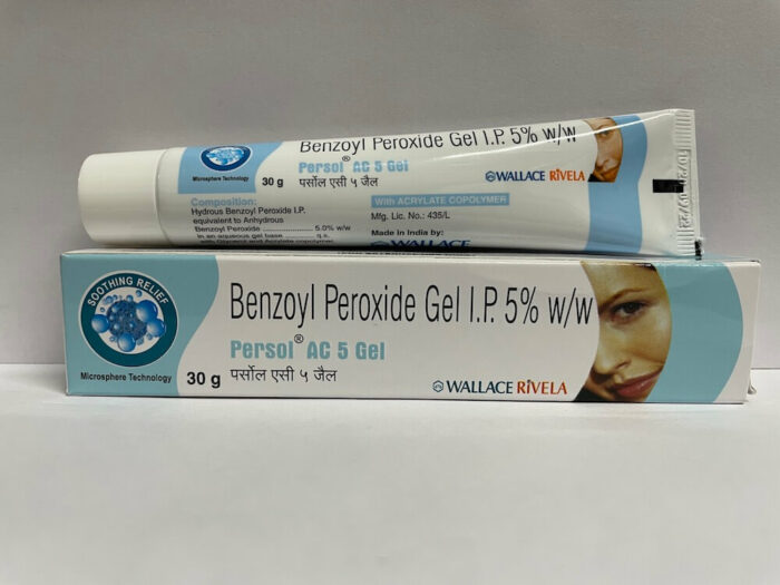 Buy Persol AC Gel 5% Benzoyl Peroxide online persol ac gel 2.5% for cheap price online