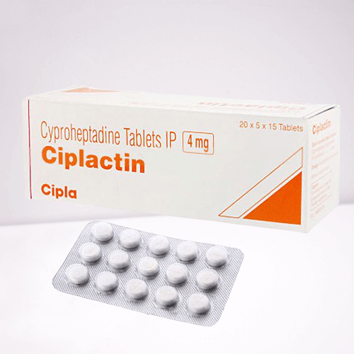 Buy Ciplactin tablet online | Cyproheptadine Hydrochloride 4mg tablet