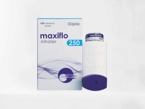 maxiflo inhaler 250, 150 Fluticasone propionate inhaler aerosol inhalation