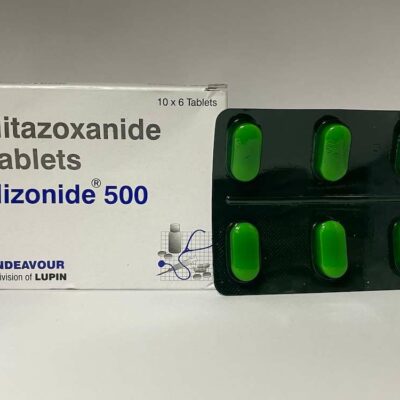 Nizonide tablet 500 mg contains Nitazoxanide antiparasitic buy online