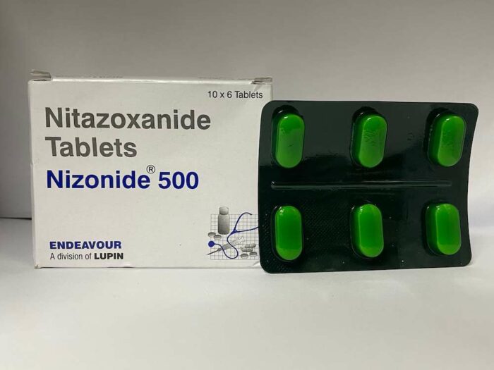 Nizonide tablet 500 mg contains Nitazoxanide antiparasitic buy online