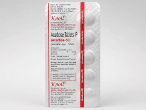 Generic Acarbose 50 mg