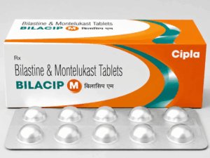 Bilastine 20mg & montelukast 10mg Tablet