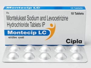Montecip LC Tablet (Levocetirizine 5mg + Montelukast 10 mg)